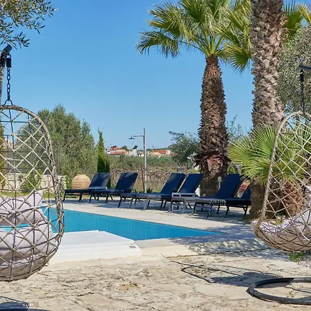 度假居 The Olive Grove With Swimming Pool And Breakfast 阿卡尼斯